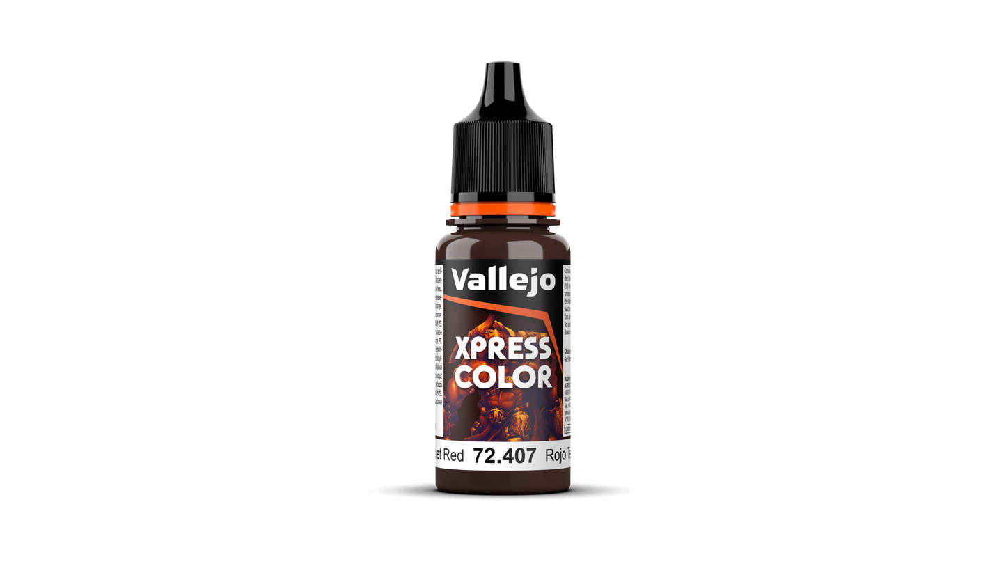 72.407 Vallejo Xpress Color - Velvet Red - 18ML
