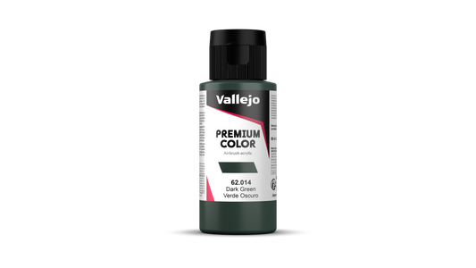 62.014 Vallejo Premium Color - Dark Green - 60ML