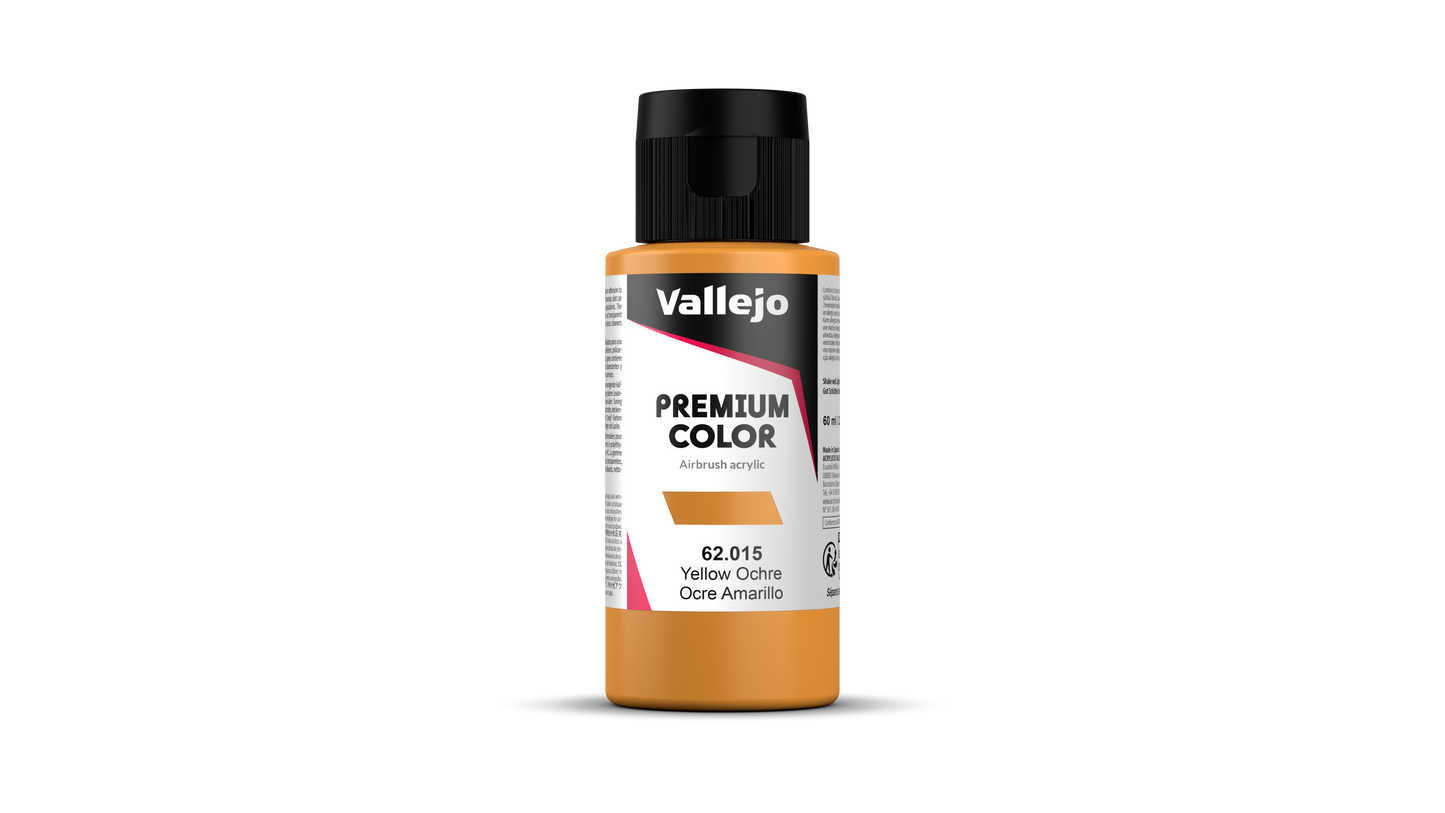 62.015 Vallejo Premium Color - Yellow Ochre - 60ML
