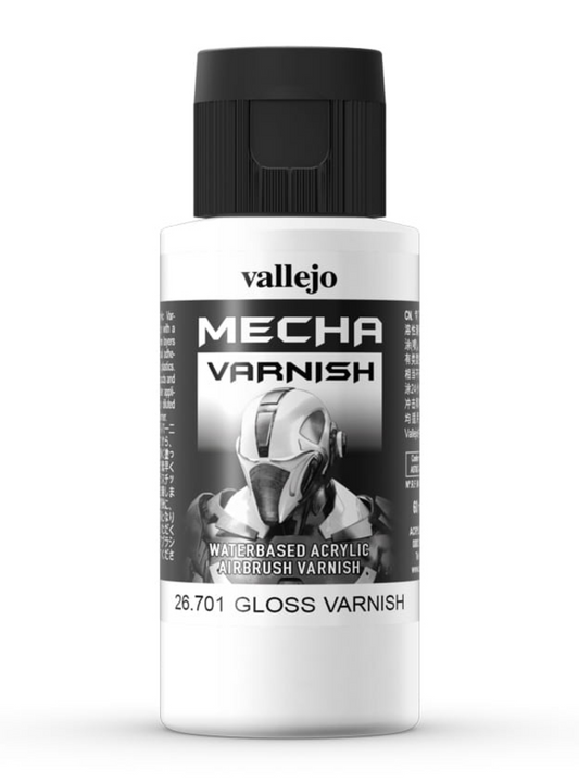 26.701 Vallejo Mecha Color - Gloss Varnish : 60ML