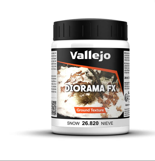 26.820 Vallejo Diorama Effects - Ground Textures - Snow - 200 ml