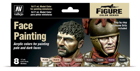 70.119 Vallejo Model Color - Face Painting Set