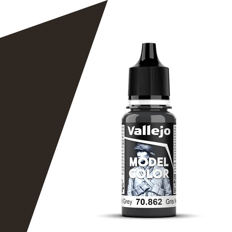 70.862 Vallejo Model Color - Black Grey - 18ML