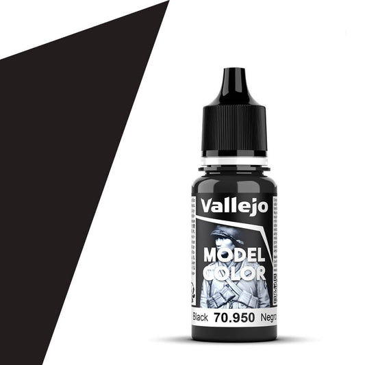 70.950 Vallejo Model Color - Black - 18ML