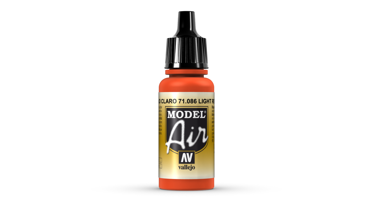 71.086 Vallejo Model Air - Light Red - 17 ML