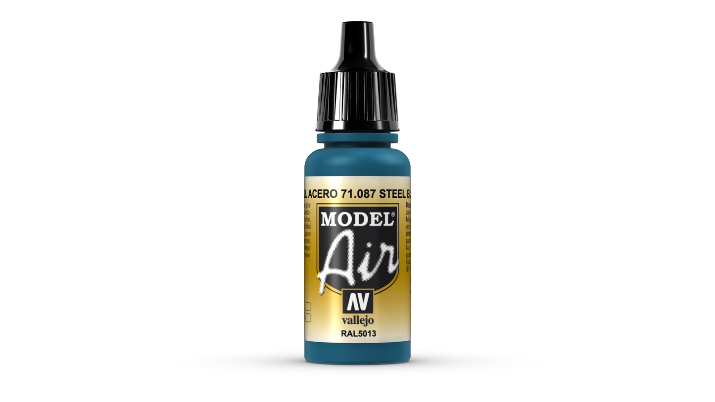 71.087 Vallejo Model Air - Steel Blue - 17 ML