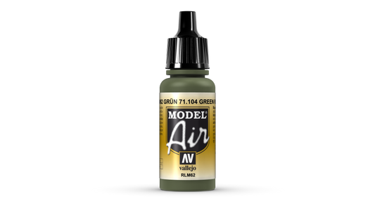 71.104 Vallejo Model Air - Green RLM62 - 17 ML
