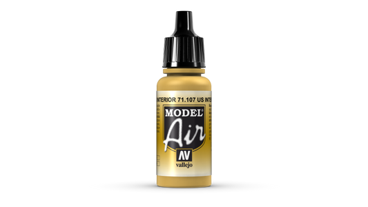 71.107 Vallejo Model Air - US Interior Yellow - 17 ML