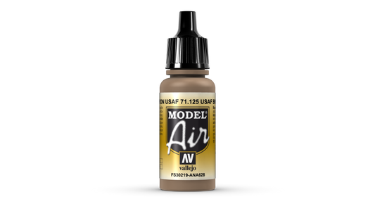 71.125 Vallejo Model Air - USAF Brown - 17 ML