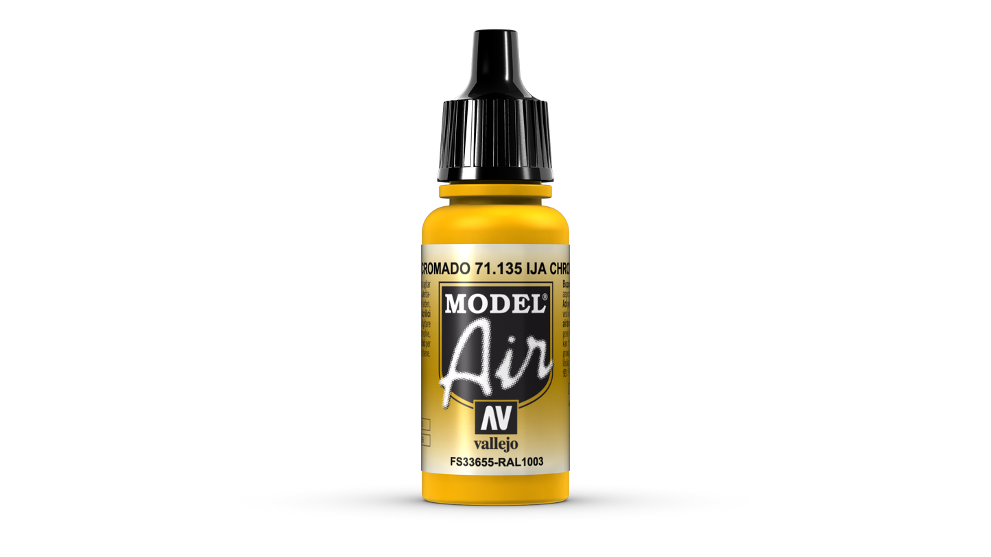 71.135 Vallejo Model Air - IJA Chrome Yellow - 17 ML