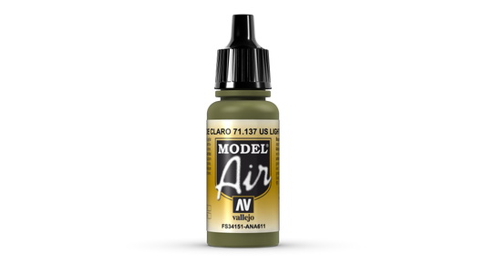 71.137 Vallejo Model Air - US Light Green - 17 ML