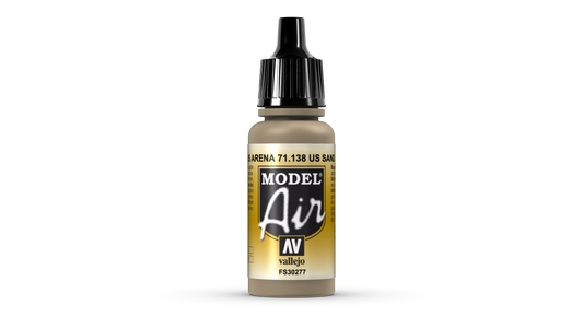 71.138 Vallejo Model Air - US Sand - 17 ML