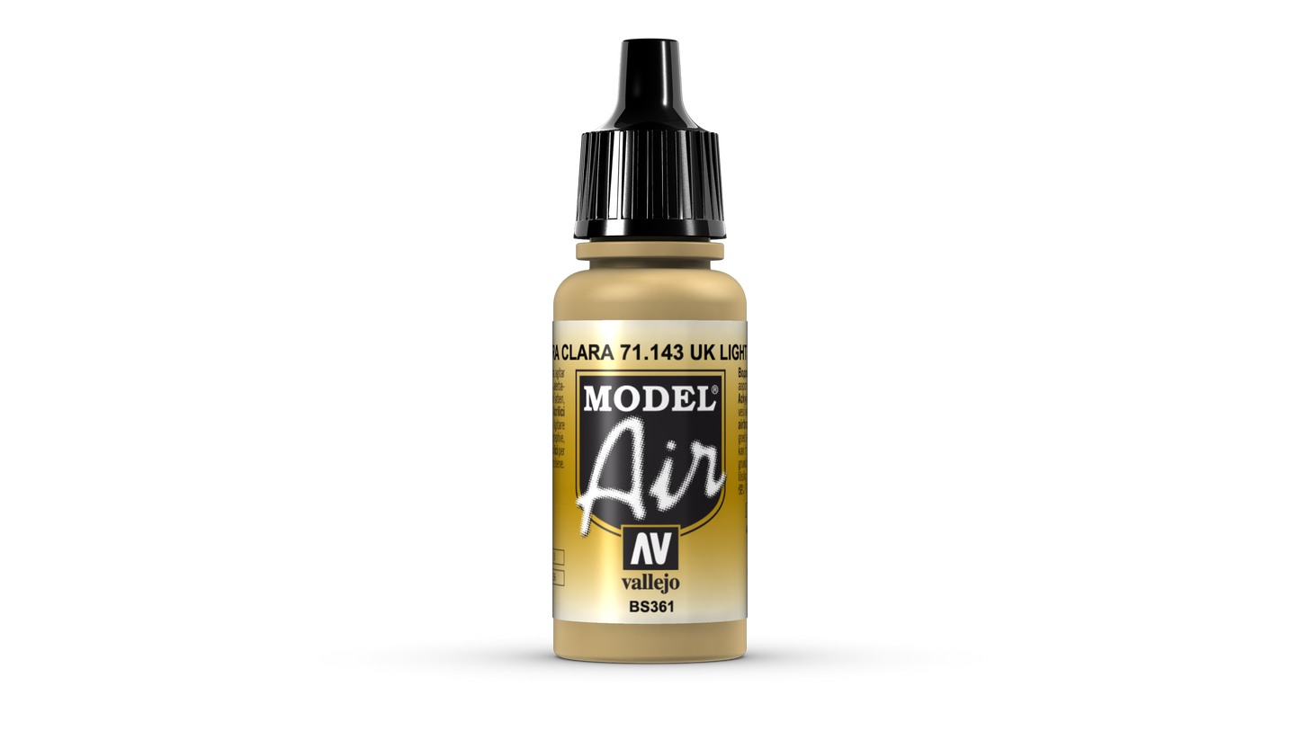 71.143 Vallejo Model Air - UK Light Stone - 17 ML