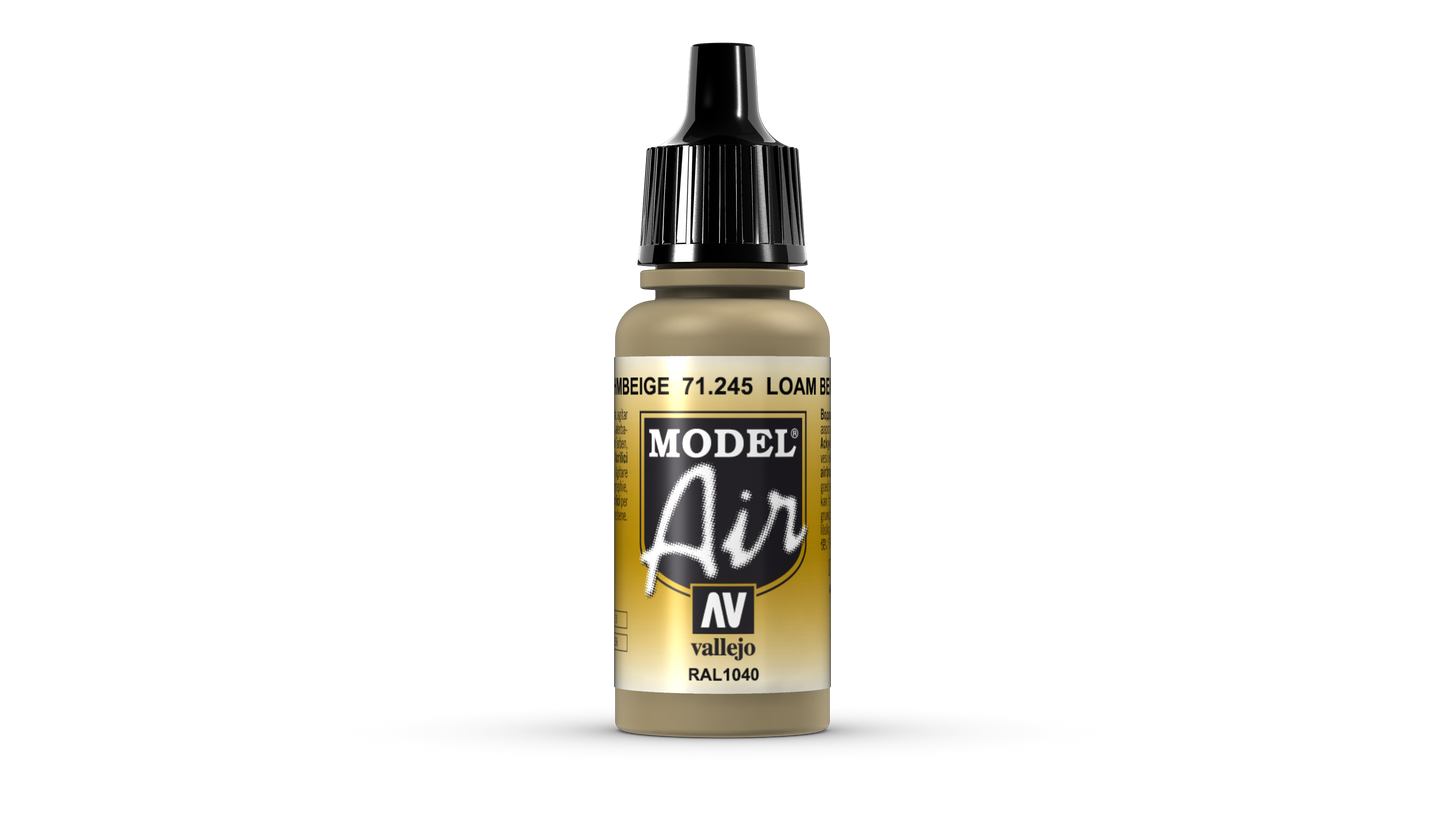 71.245 Vallejo Model Air - Loam Beige - 17 ML