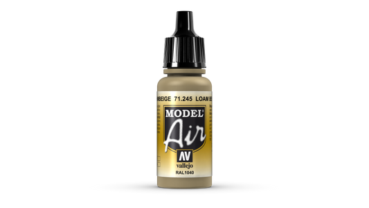 71.245 Vallejo Model Air - Loam Beige - 17 ML