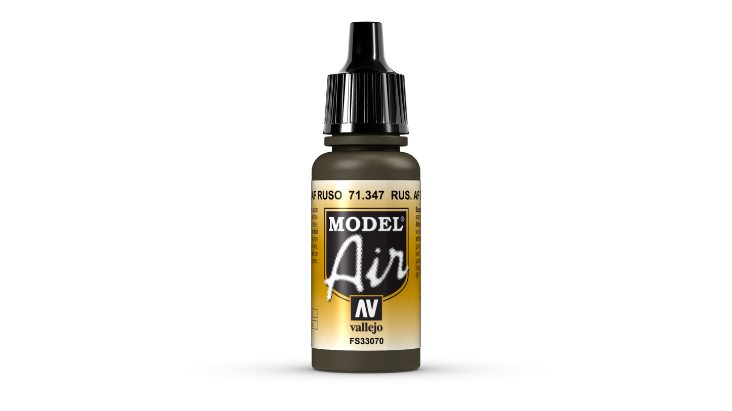 71.347 Vallejo Model Air - Russian AF Dark Green - 17 ML