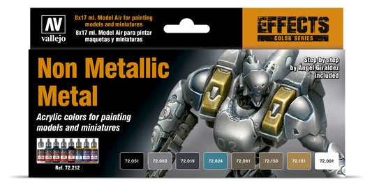 72.212 Vallejo Game Cololur Set - Non Metallic Metal