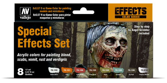 72.213 Vallejo Game Cololur Set - Special Effects Set