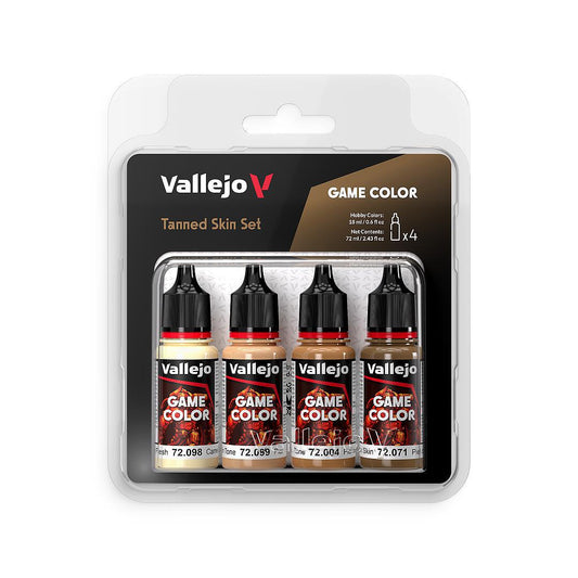 72.380 Vallejo Game Colour Set - Tanned Skin