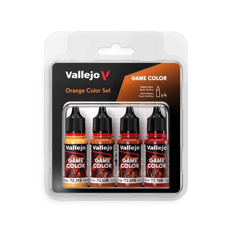 72.381 Vallejo Game Colour Set - Orange