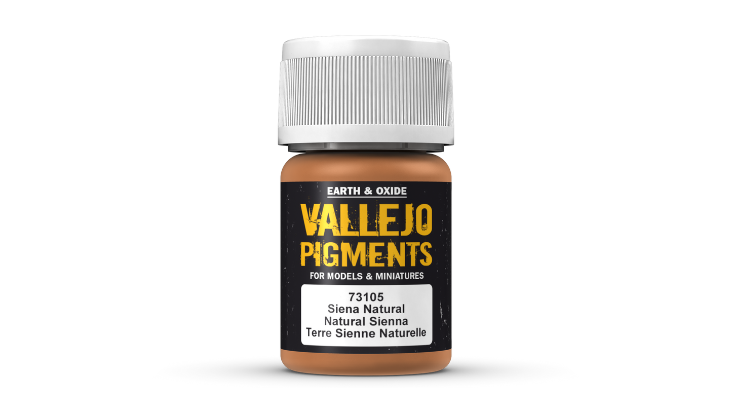Vallejo Pigments 73.105 - Natural Sienna 73105 - 35 ML
