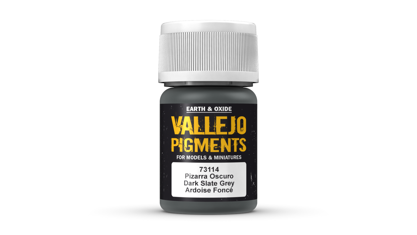 Vallejo Pigments 73.114 - Dark Slate Grey 73114 - 35 ML