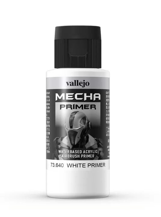 73.640 Vallejo - Mecha Surface Primer - White  - 60 ML