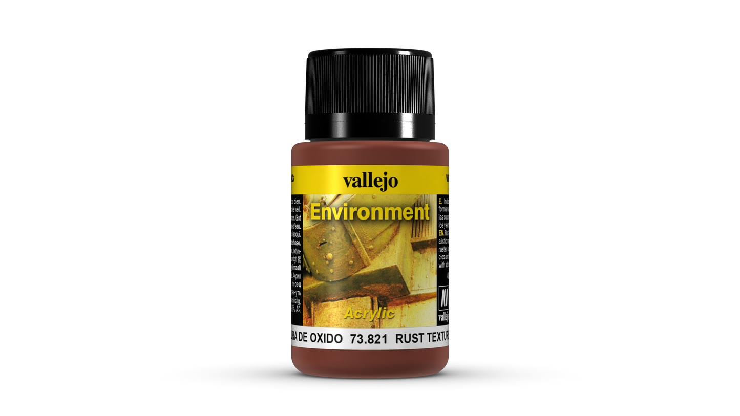 Vallejo Weathering Effects 73.821 - Rust Texture 73821 - 40 ML