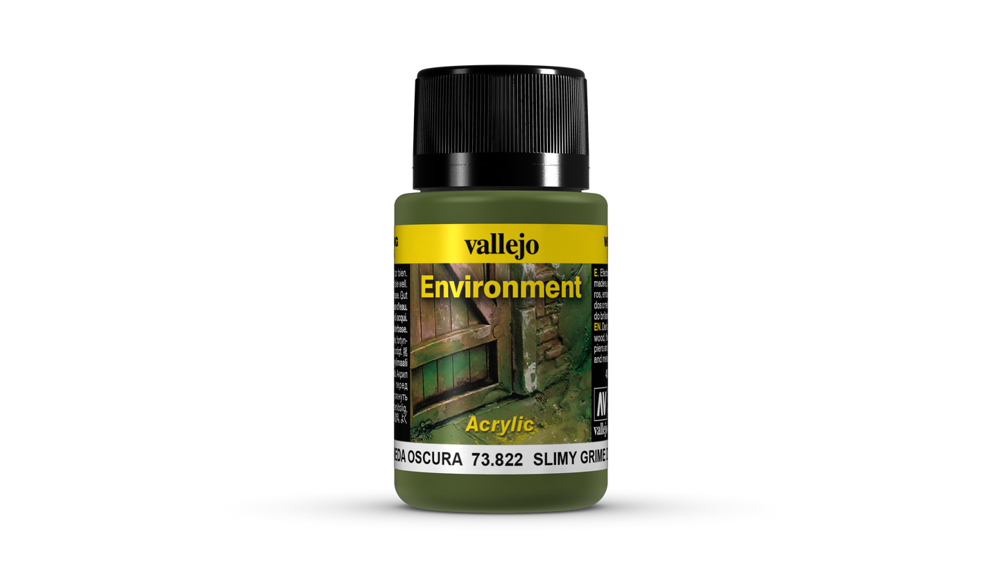Vallejo Weathering Effects 73.822 - Slimy Grime Dark 73822 - 40 ML