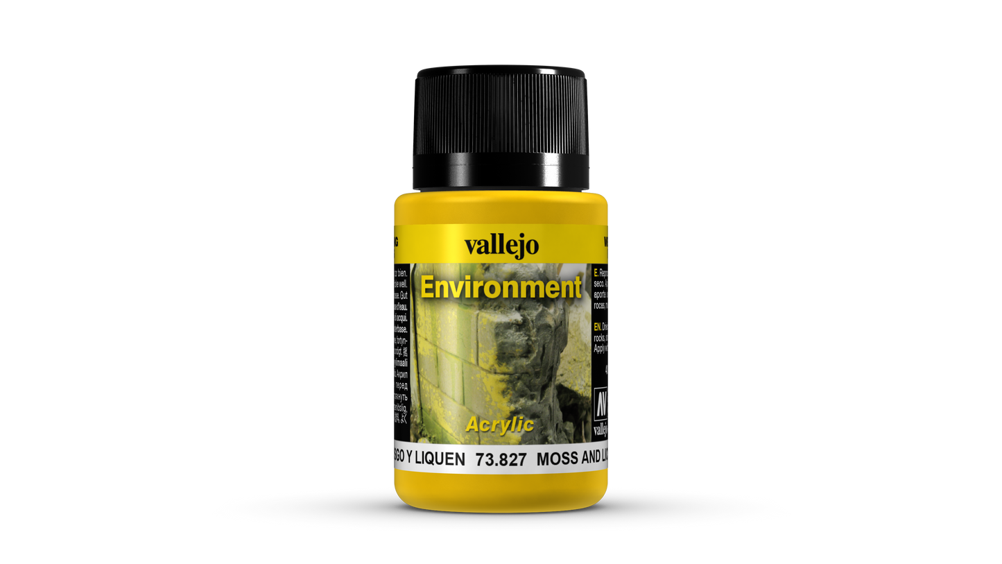 Vallejo Weathering Effects 73.827 - Moss and Lichen Effect 73827 - 40 ML