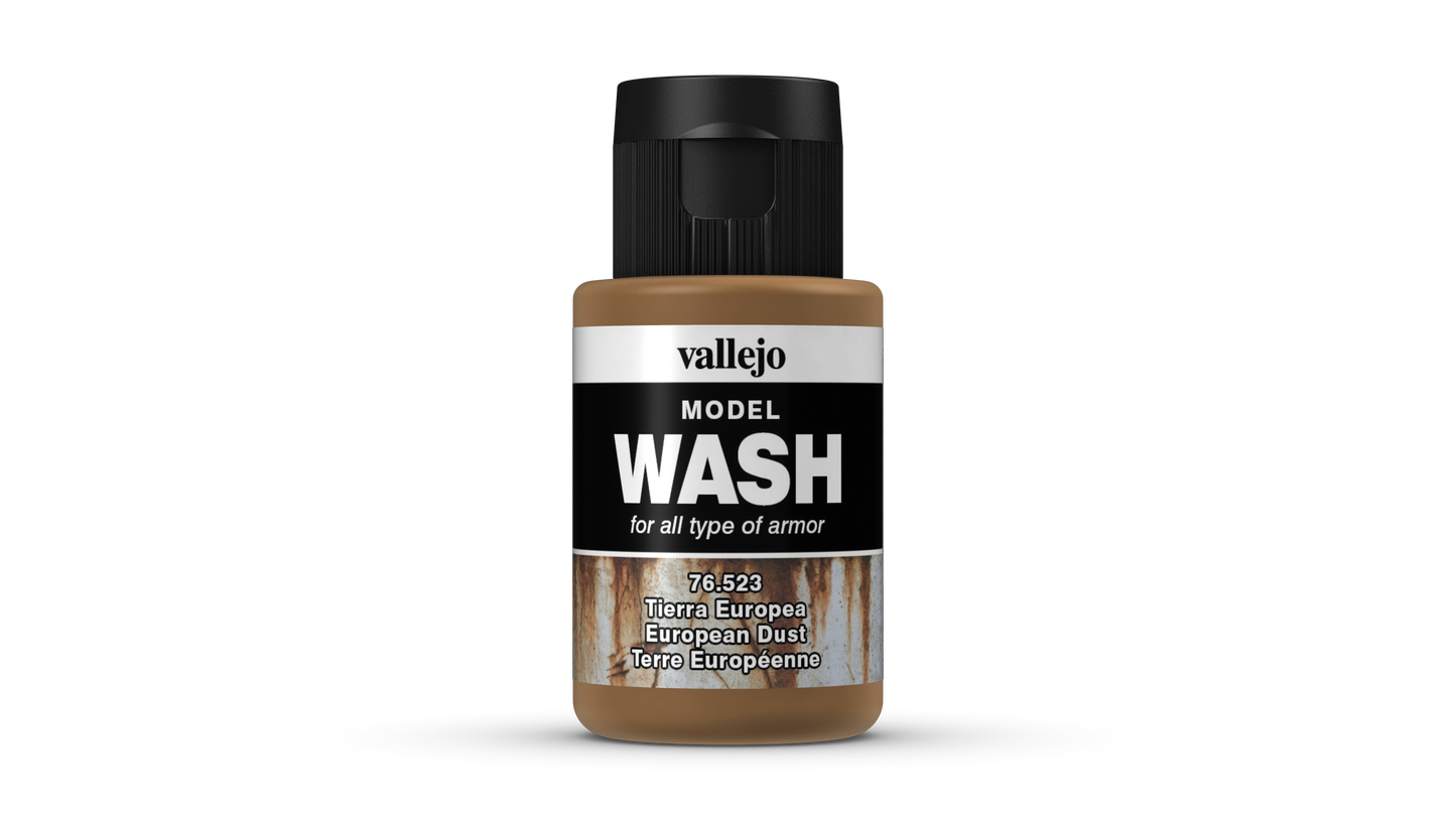 Vallejo Model Wash 76.523 - European Dust 76523 - 35 ML