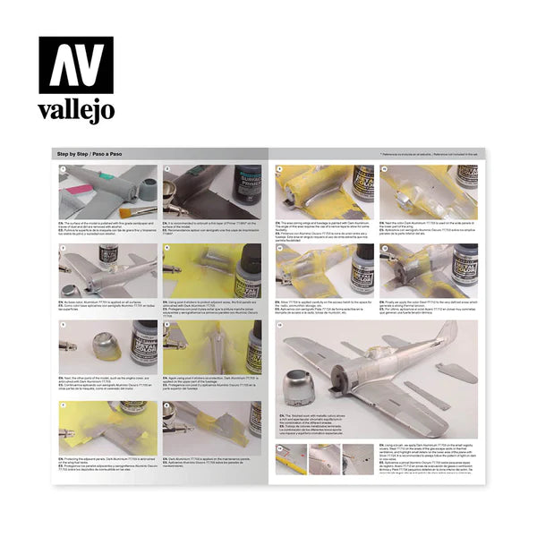 77.601 Vallejo Metallic Color Set - Metallic Panel