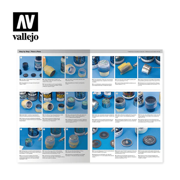 Vallejo Metal Colour Set - 77.602 Jet Exhaust