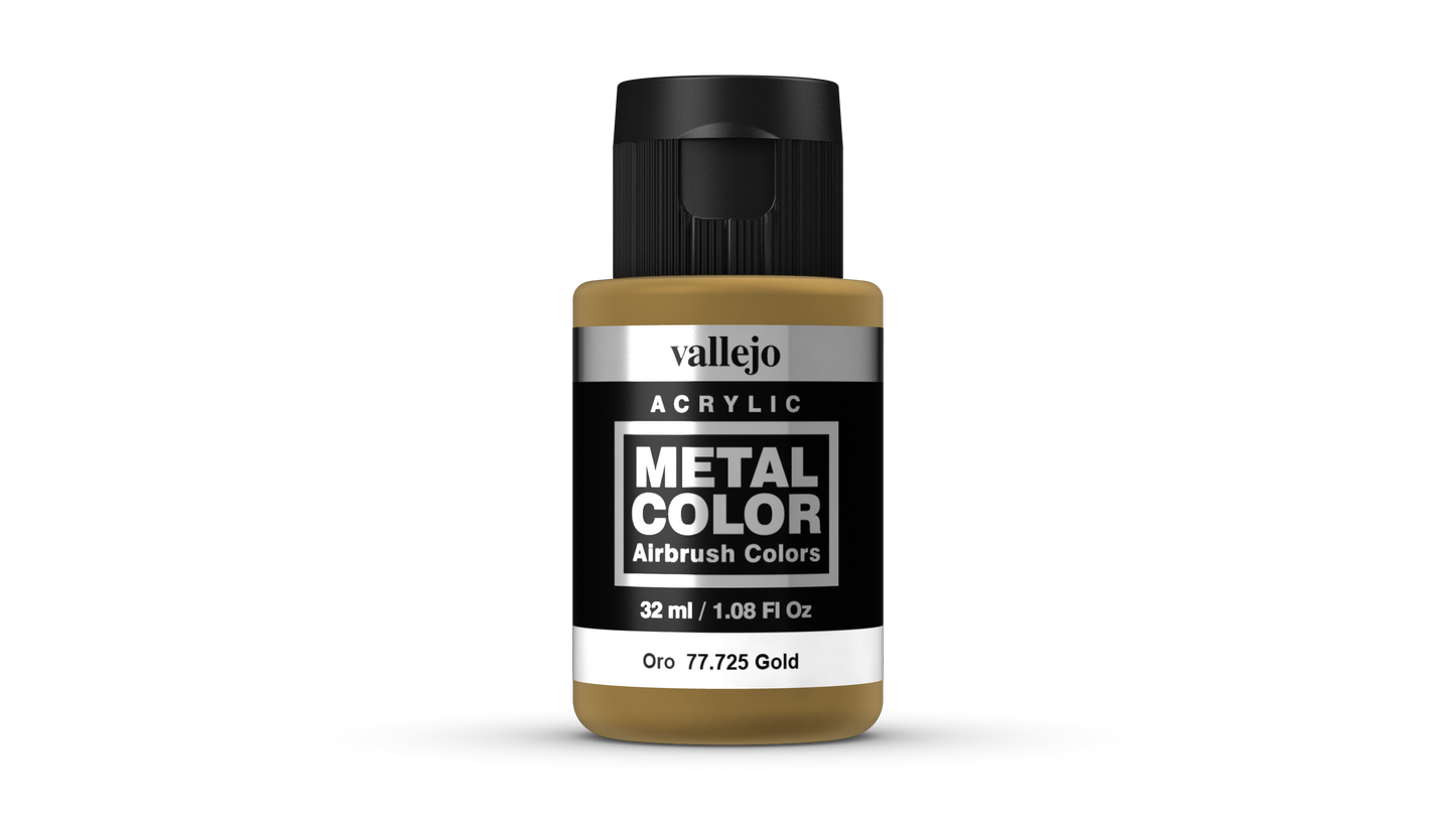 Vallejo Metal Colour 77.725 - Gold 77725 - 32 ML