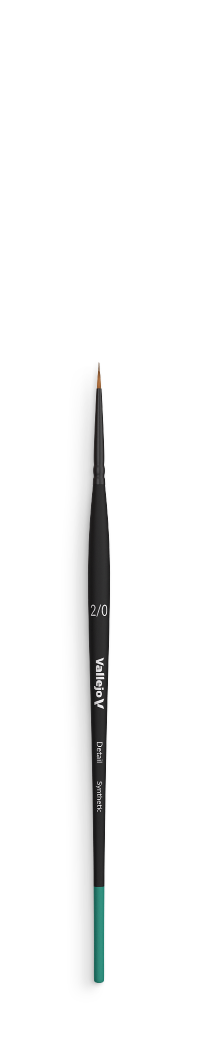 B02020 Vallejo Detail Brushes - Round Synthetic Brush No. 2/0
