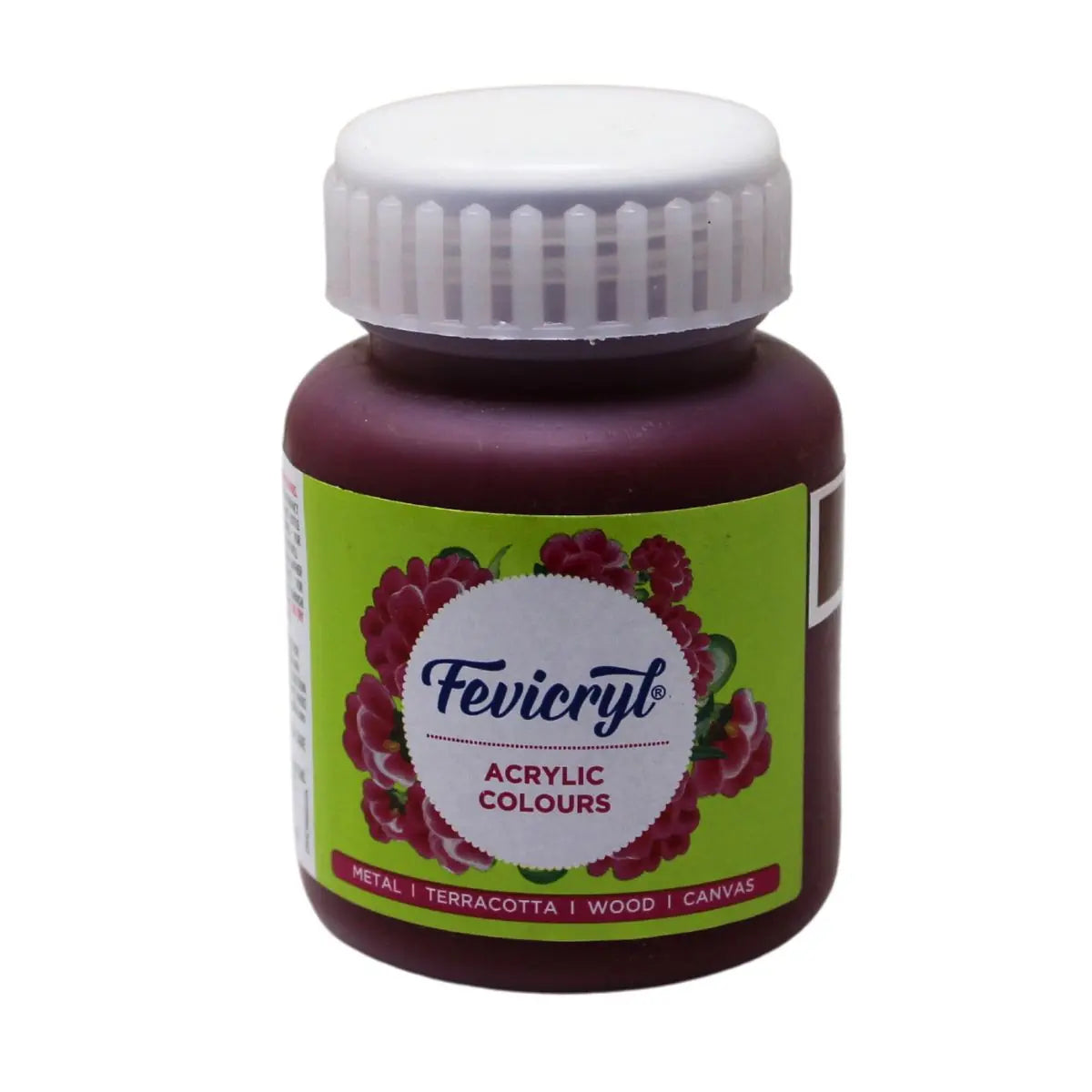 Fevicryl Acrylic Colours - Maroon - 100 ML