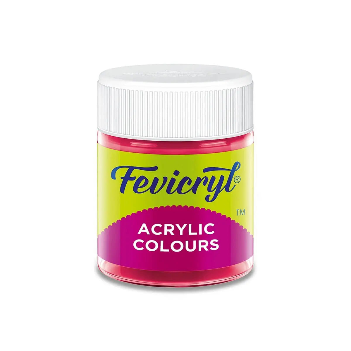 Fevicryl Acrylic Colours - Pink - 15 ML
