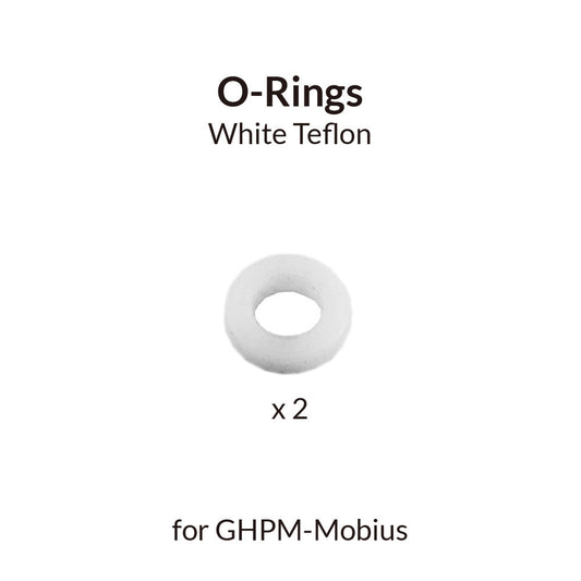 Gaahleri White Teflon Nozzle Seal for Gaahleri GHPM-Mobius Airbrushes (Pack of Two)