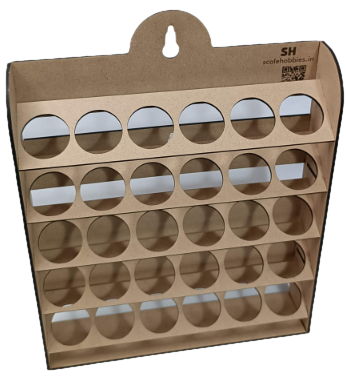 Hobby Paint Stand - For 35 ML Bottles - Style 2
