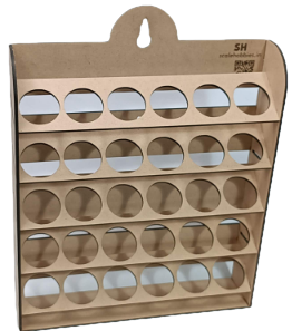 Hobby Paint Stand - For 35 ML Bottles - Style 2