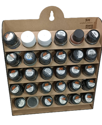 Hobby Paint Stand - For 35 ML Bottles - Style 2
