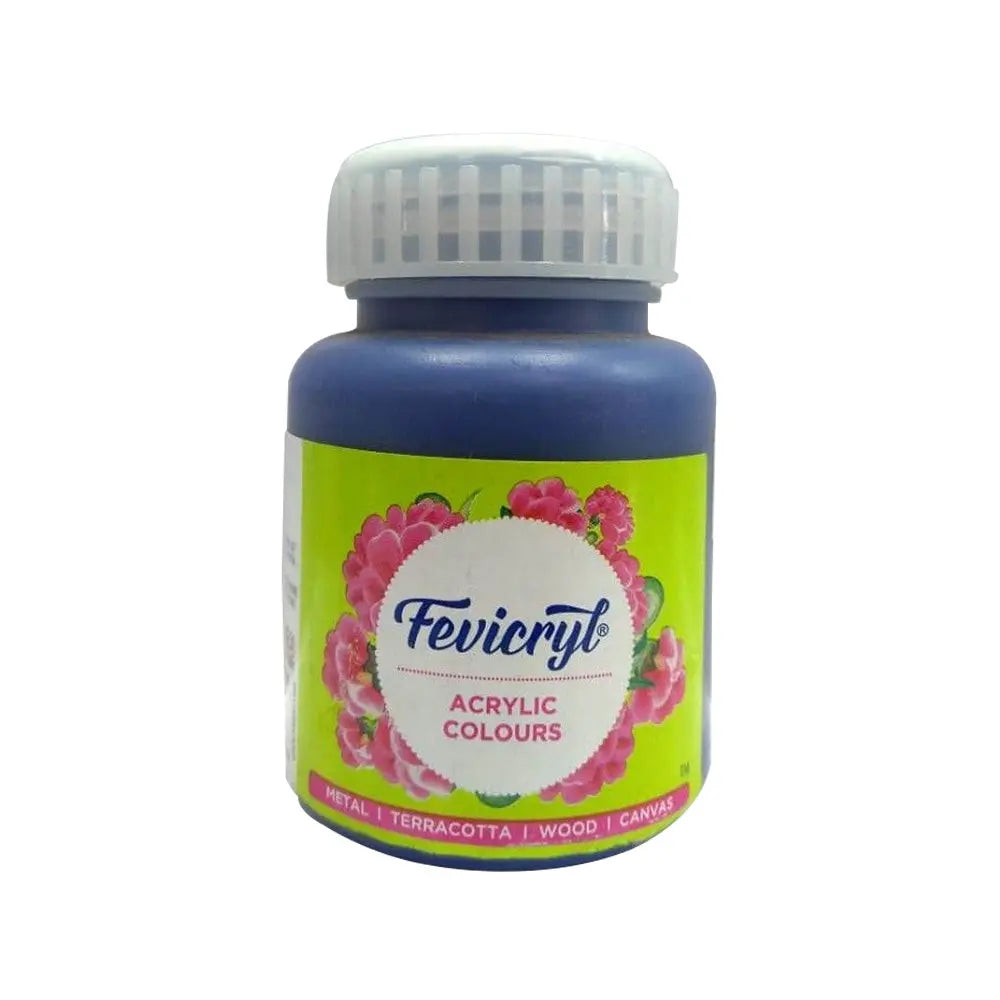 Fevicryl Acrylic Colours - Ultramarine Blue - 100 ML