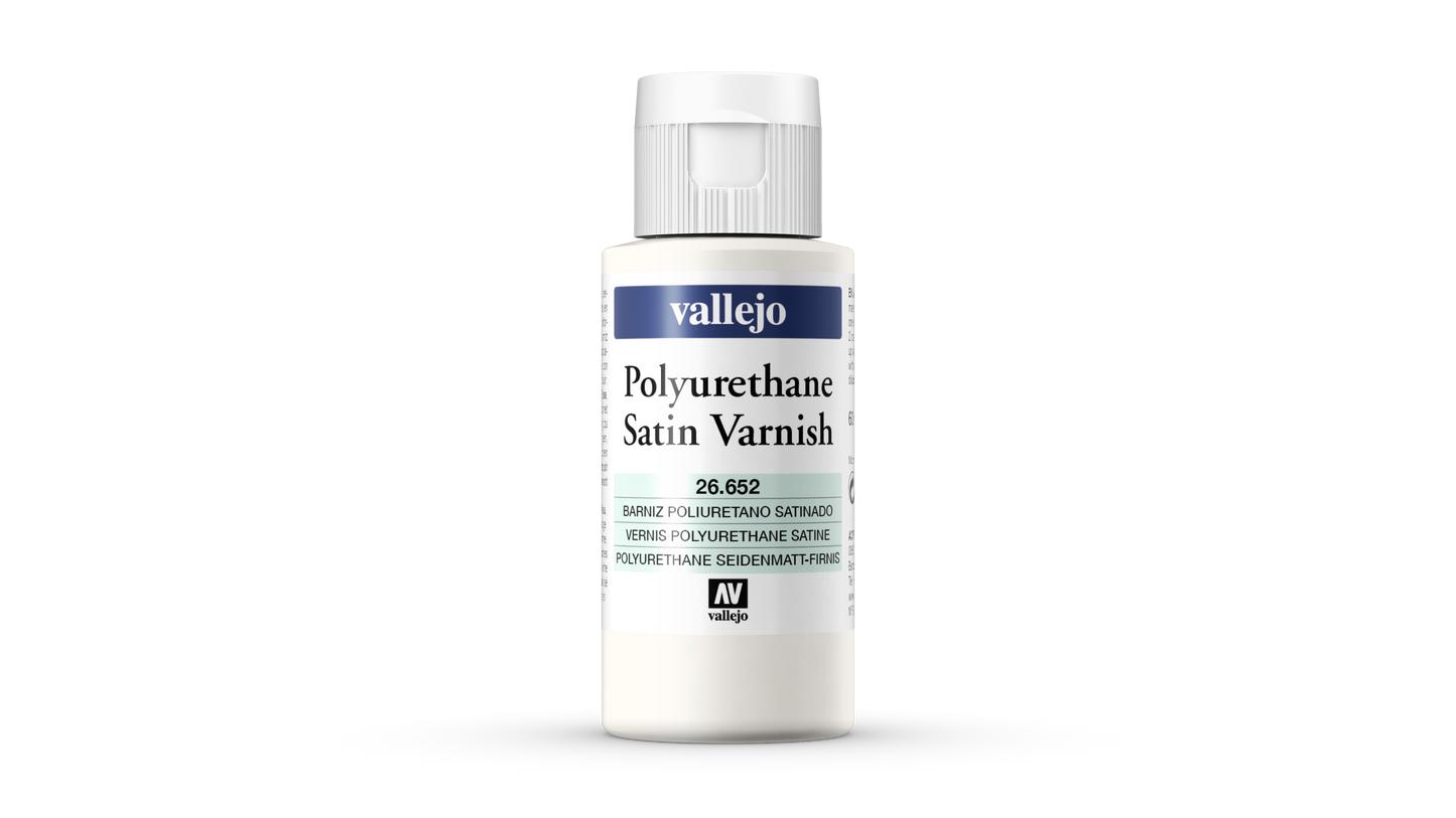 26.652 Vallejo - Polyurethane Satin Varnish - 60 ML