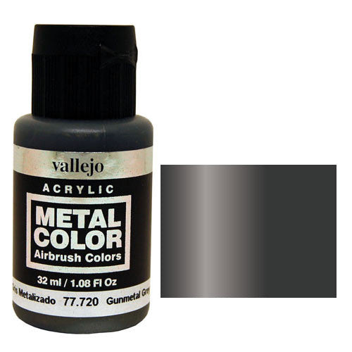 77.720 Vallejo Metal Colour - Gunmetal 77720 - 32 ML