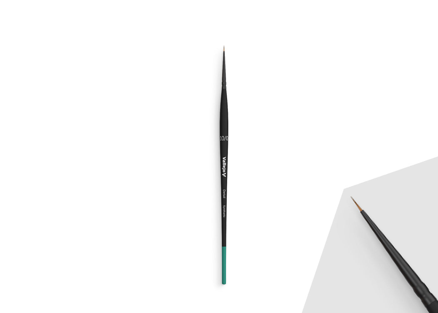 B02100 Vallejo Detail Brushes - Round Synthetic Brush No. 10/0