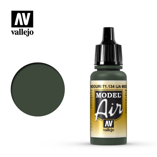71.134 Vallejo Model Air - IJA Midouri Green - 17 ML