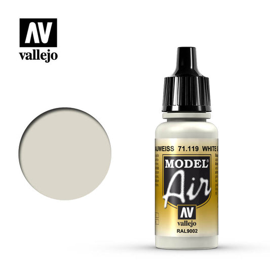 71.119 Vallejo Model Air - White Grey - 17 ML