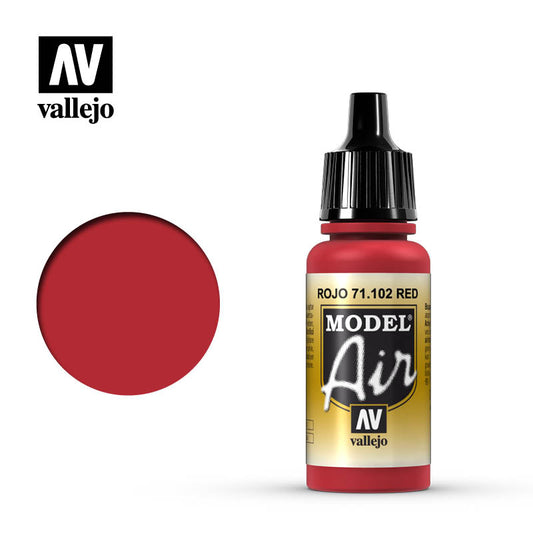 71.102 Vallejo Model Air - Red - 17 ML