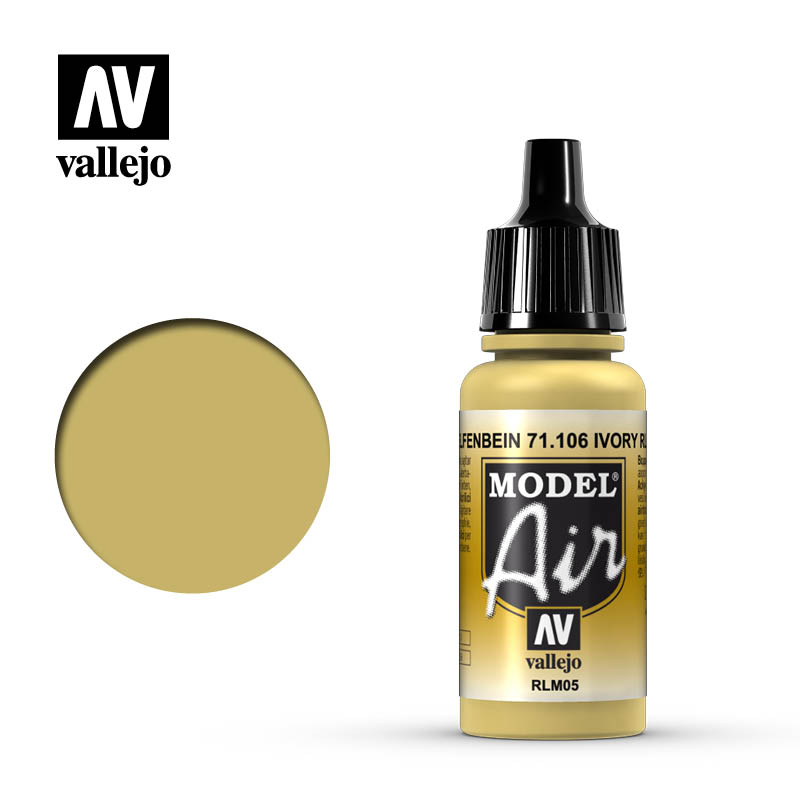 71.106 Vallejo Model Air - Ivory RLM05 - 17 ML