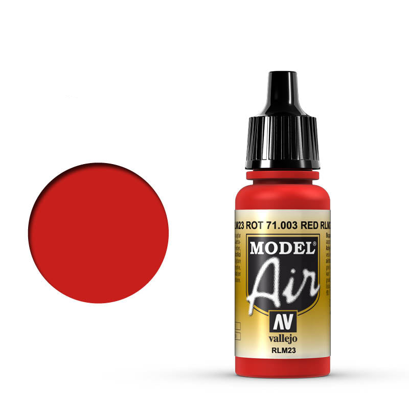 71.003 Vallejo Model Air - Red RLM23 - 17 ML